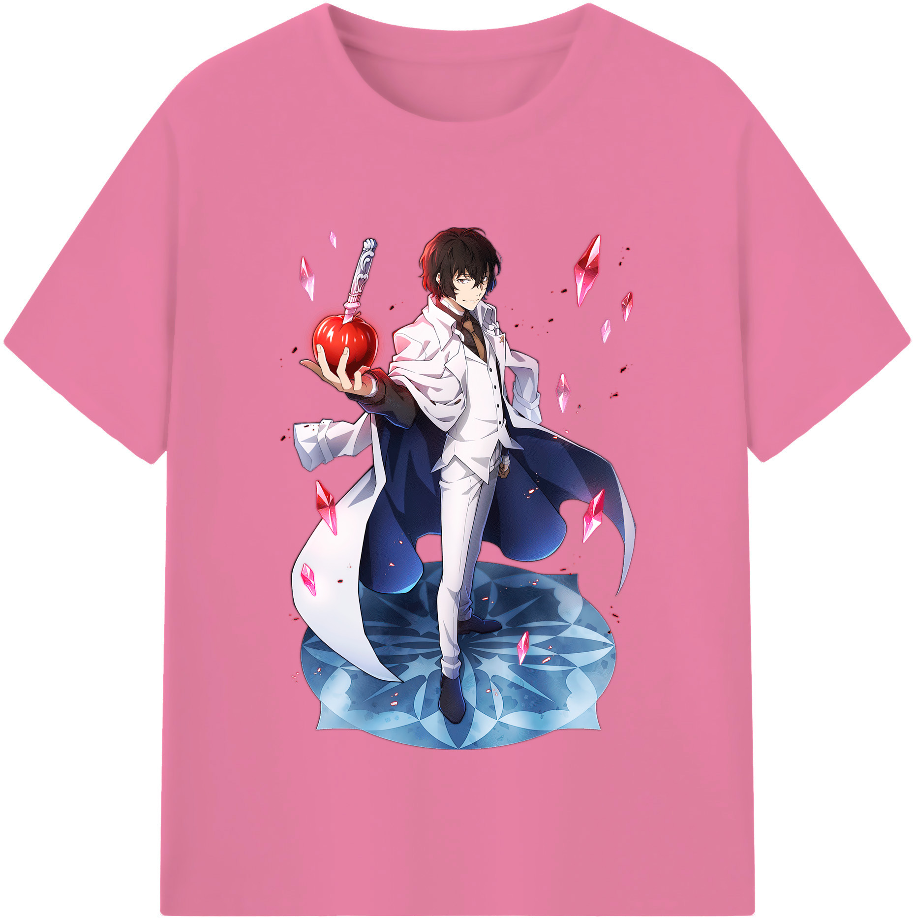 （画像用） 文豪ストレイドッグス Bungo Stray Dogs 綿100％半袖Tシャツ（フロントプリント）